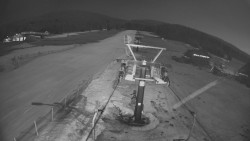 Dolní část sjezdovky Skiareálu Ramzová