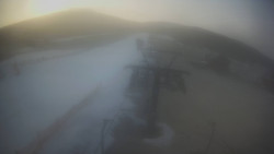 Dolní část sjezdovky Skiareálu Ramzová