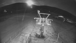 Dolní část sjezdovky Skiareálu Ramzová