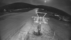 Dolní část sjezdovky Skiareálu Ramzová