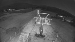 Dolní část sjezdovky Skiareálu Ramzová