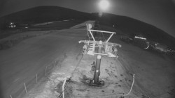 Dolní část sjezdovky Skiareálu Ramzová