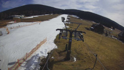 Dolní část sjezdovky Skiareálu Ramzová