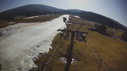 Dolní část sjezdovky Skiareálu Ramzová