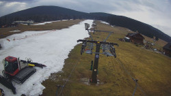 Dolní část sjezdovky Skiareálu Ramzová