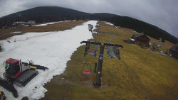 Dolní část sjezdovky Skiareálu Ramzová