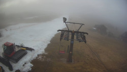 Dolní část sjezdovky Skiareálu Ramzová