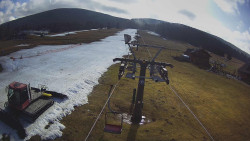 Dolní část sjezdovky Skiareálu Ramzová