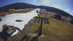 Dolní část sjezdovky Skiareálu Ramzová