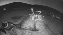 Dolní část sjezdovky Skiareálu Ramzová