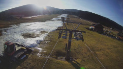 Dolní část sjezdovky Skiareálu Ramzová