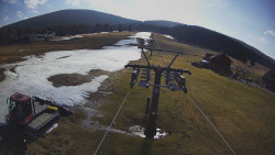 Dolní část sjezdovky Skiareálu Ramzová