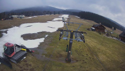 Dolní část sjezdovky Skiareálu Ramzová