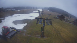 Dolní část sjezdovky Skiareálu Ramzová