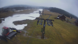 Dolní část sjezdovky Skiareálu Ramzová