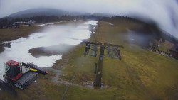 Dolní část sjezdovky Skiareálu Ramzová