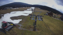 Dolní část sjezdovky Skiareálu Ramzová