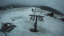 Dolní část sjezdovky Skiareálu Ramzová