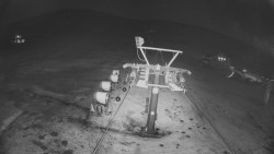 Dolní část sjezdovky Skiareálu Ramzová