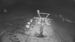 Dolní část sjezdovky Skiareálu Ramzová