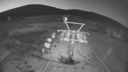 Dolní část sjezdovky Skiareálu Ramzová