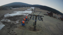 Dolní část sjezdovky Skiareálu Ramzová