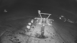 Dolní část sjezdovky Skiareálu Ramzová