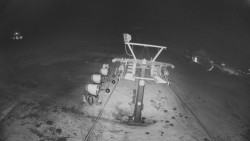 Dolní část sjezdovky Skiareálu Ramzová