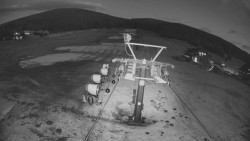 Dolní část sjezdovky Skiareálu Ramzová