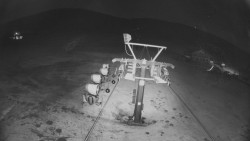 Dolní část sjezdovky Skiareálu Ramzová