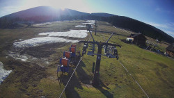 Dolní část sjezdovky Skiareálu Ramzová