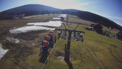 Dolní část sjezdovky Skiareálu Ramzová