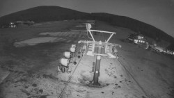 Dolní část sjezdovky Skiareálu Ramzová