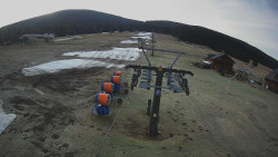 Dolní část sjezdovky Skiareálu Ramzová