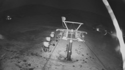 Dolní část sjezdovky Skiareálu Ramzová