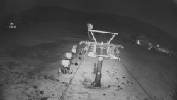 Dolní část sjezdovky Skiareálu Ramzová