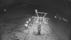 Dolní část sjezdovky Skiareálu Ramzová