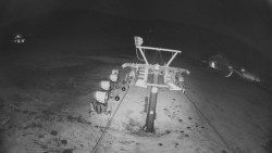 Dolní část sjezdovky Skiareálu Ramzová