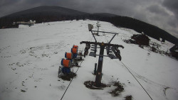 Dolní část sjezdovky Skiareálu Ramzová