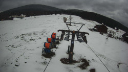 Dolní část sjezdovky Skiareálu Ramzová