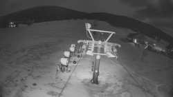 Dolní část sjezdovky Skiareálu Ramzová