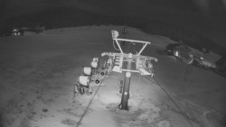 Dolní část sjezdovky Skiareálu Ramzová