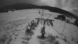 Dolní část sjezdovky Skiareálu Ramzová