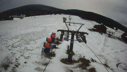 Dolní část sjezdovky Skiareálu Ramzová