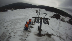 Dolní část sjezdovky Skiareálu Ramzová