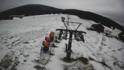 Dolní část sjezdovky Skiareálu Ramzová