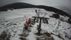 Dolní část sjezdovky Skiareálu Ramzová