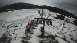 Dolní část sjezdovky Skiareálu Ramzová