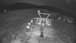 Dolní část sjezdovky Skiareálu Ramzová