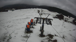 Dolní část sjezdovky Skiareálu Ramzová